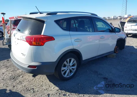 2014 Toyota Rav4 Limited из США, поврежденный, VIN 2T3DFREV8EW227299